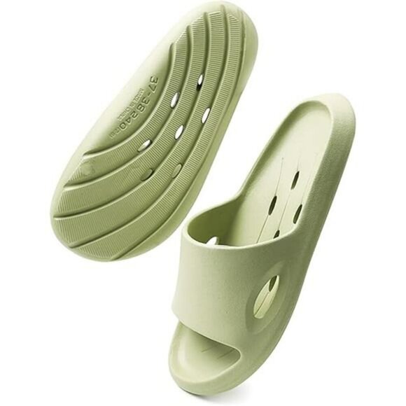 Quick Dry Shower Shoes Non Slip Bathroom Pool Gym Slides for Men and Women - Picture 7 of 7